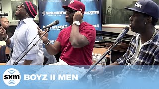 Boyz II Men  quotIts So Hard To Say Goodbye To Yesterdayquot LIVE  SiriusXM [upl. by Atikihs]