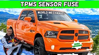 DODGE RAM 1500 2500 3500 TPMS SENSOR FUSE 2013 2014 2015 2016 2017 2018 [upl. by Edorej219]