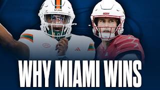 Why Miami Football WILL BEAT Louisville Football  Miami vs Louisville Preview [upl. by Ahseniuq]