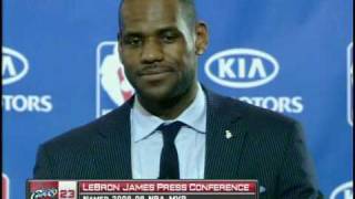 LeBron James MVP Speech on FOX Sports Ohio [upl. by Gorden]