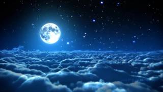 The Lovely Moon Music for Dreams relaxing ambient music and cloudscape [upl. by Landsman146]