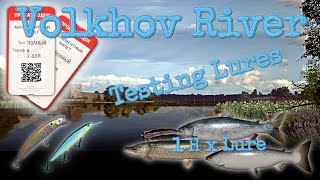 Russian Fishing 4  Volkhov River  Testing LuresTrolling [upl. by Brier894]