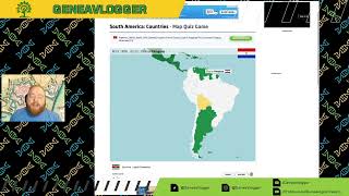 American Genealogist Takes South American Geography Quiz [upl. by Fernald]