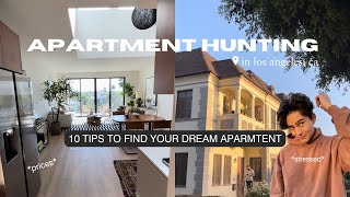 APARTMENT HUNTING IN LA 5 apartments w prices  10 super IMPORTANT tips [upl. by Attegroeg]