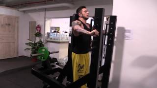 How to do standing bench press in bench press machine [upl. by Lampert636]