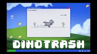 Game Jam 2024  Play Test  Dinotrash [upl. by Haukom]