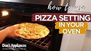 How to Use Your Ovens Pizza Setting  Bosch Convection Ovens [upl. by Rowe107]