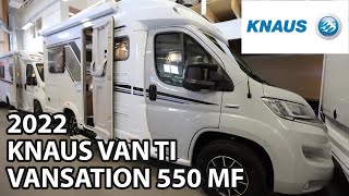 KNAUS VAN TI VANSATION 550 MF 2022 Motorhome 599 m [upl. by Sarilda]