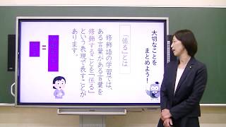 授業「「修飾する」と「係る」」｜国語｜小３・小４｜群馬県 [upl. by Tsugua250]