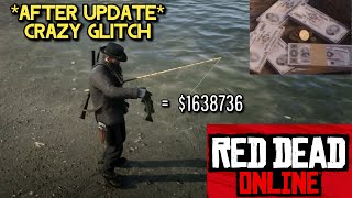 AFTER UPDATE CRAZY MONEY GLITCH  RDR2 ONLINE  RED DEAD ONLINE [upl. by Weinstock]