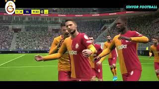 GALATASARAY TRABZONSPOR E FOOTBALL 2024 [upl. by Lewert345]