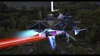 Ark Survival Evolved TEK Hover Skiff ShipSpeed Build [upl. by Ahsienot]