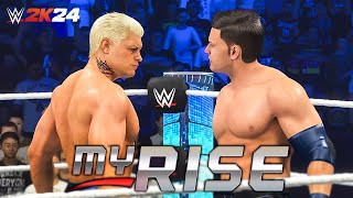 WWE 2K24 MyRISE First Look [upl. by Kirsch401]