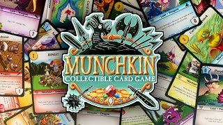 Opening Munchkin CCG Booster Boxes [upl. by Lovmilla]