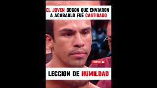 El terrible Castigo que recibio el nene boxeador bocon [upl. by Wolbrom]