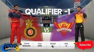 RCB VS SRH  QUALIFIER1  HIGHLIGHTS  NPL 2024  WCC3 GAME  IPL 2024  CAREER MODE  CRICKET [upl. by Oemor]