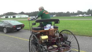 Benz PatentMotorwagen No1 in Action [upl. by Brooke]