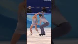 Figure skating Anastasia MISHINA  Aleksandr GALLIAMOV Łyżwiarstwo figurowe IO PEKIN2022 shorts [upl. by Fricke]