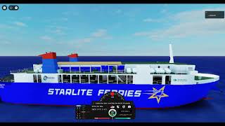 STARLITE FERRIES SATURN LAUNCH ROBLOX CEBU TO NASIPIT [upl. by Granlund725]