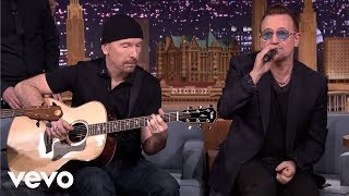 U2  Ordinary Love Live on The Tonight Show [upl. by Suzette]