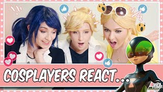 Cosplayers React to Miraculous Ladybug  Episode 4 quotTimebreakerquot [upl. by Proulx914]