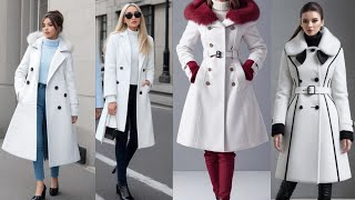 Stunning And Stylish Women winter Long Coats amp Trench Coats Ideas [upl. by Brand622]