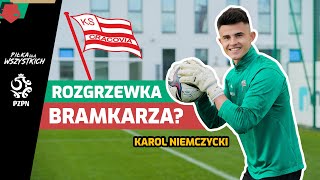 Rozgrzewka z bramkarzem Ekstraklasy❓ ft Karol Niemczycki  Cracovia [upl. by Nally]