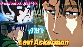 Levi Ackerman  AMV  Attack on Titan  Undefeated [upl. by Joktan506]