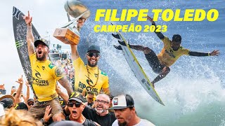 FILIPE TOLEDO MELHORES MOMENTOS 2023 WSL [upl. by True758]