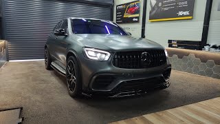 Mercedes GLC AMG matte ppf protection  Stikerana Sarajevo [upl. by Burkley]