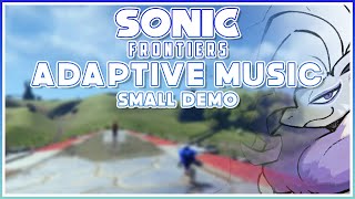 quotAdaptivequot music in Sonic Frontiers  DEMO [upl. by Malory]