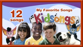 Kidsongs My Favorite Songs BINGO 5 Little Monkeys Old MacDonald Train Songs PBS Kids [upl. by Lleze]