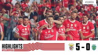 HIGHLIGHTS SL Benfica 50 Sporting CP [upl. by Tinaret]