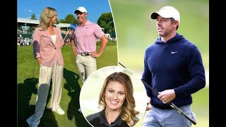 Rory McIlroy only has ‘professional relationship’ with CBS reporter Amanda Balionis gr7a3lf [upl. by Bertrando659]