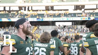 Baylor football runs over Oklahoma State on Homecoming 3828 [upl. by Leander]