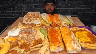 ASMR TACO BELL MUKBANG [upl. by Werdnaed]