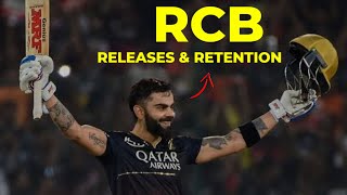 IPL 2024  RCB Players Releases and Retention ✅ ft Virat Kohli Cameron Green [upl. by Skardol]