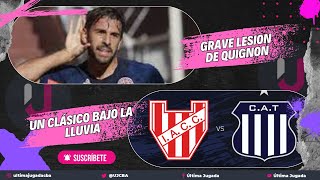 ¿EL CLÁSICO BELGRANO VS TALLERES CAMBIA DE DÍA Y HORARIO¡ QUIGNON CON LESIÓN GRAVE [upl. by Barnett]