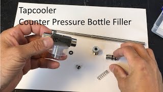 Review TapCooler Counter Pressure Bottle Filler [upl. by Alyt]