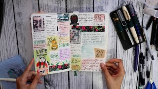 Memory Keeping in my Moleskine Expanded [upl. by Ahsyek604]