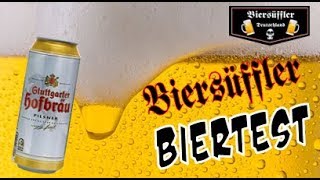 Biertest  Stuttgarter Hofbräu Pilsner [upl. by Oiluj92]