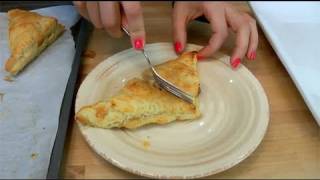 Chicken Cacciatore Turnovers w Italian Cheese amp Herb Philadelphia Cooking Creme  by Laura Vitale [upl. by Eillib]