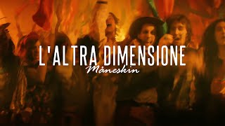 Måneskin Laltra Dimensione  sub esp  lyrics [upl. by Islean]