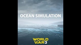 Ocean RampD Gerstner Waves UE4 [upl. by Dronski]