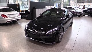 MercedesBenz C Class Coupe 2017 In Depth Review Interior Exterior [upl. by Aylmar]