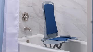 Drive Medical Whisper Bath Lift Chair Blue [upl. by Bedelia433]