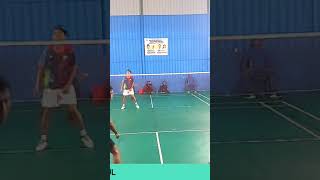 Fahry abty vs tomy ramasportbatam shortvideo badmintonlovers [upl. by Niki222]