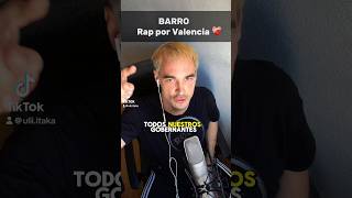 BARRO Rap por Valencia ❤️‍🩹 denunciando la negligencia de nuestros gobernantes valencia dana [upl. by Shellans378]