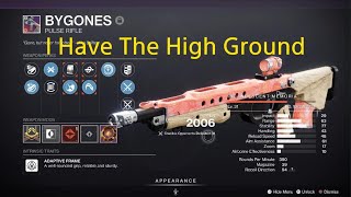 Destiny 2 I have the High Ground Bygones god roll [upl. by Hayden]