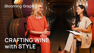 Andrea Gere on Redefining Gere Winery Organic Wines and EcoLuxury  Blooming Grape Podcast [upl. by Tirrag]